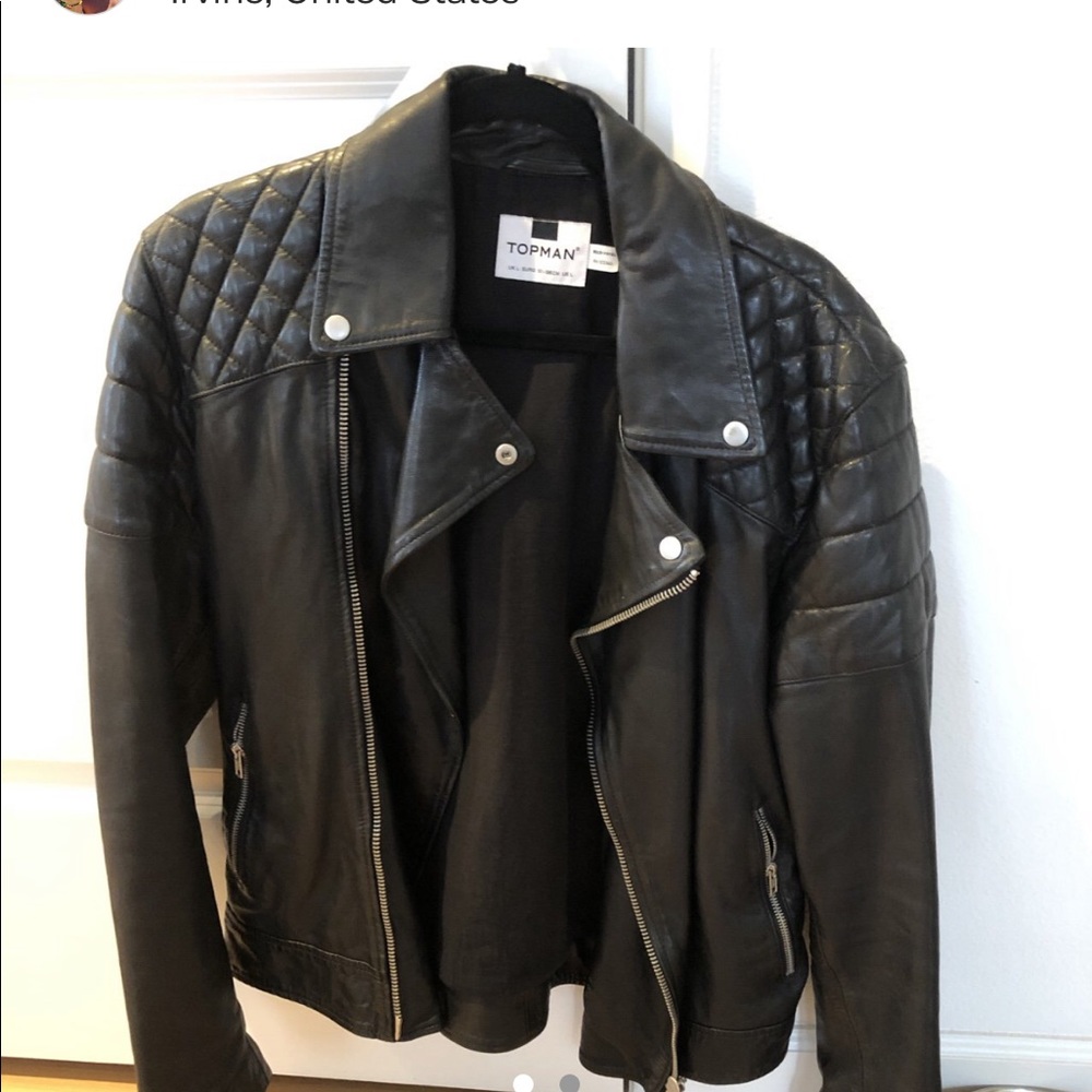 Leather jacket